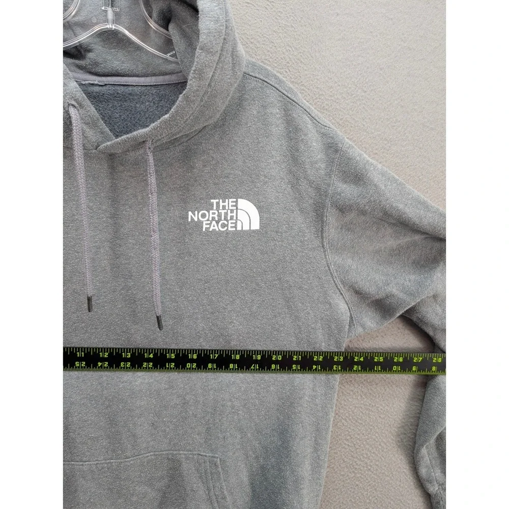 The North Face Hoodie Men's Size L Gray Never Stop Exploring Pullover Athletic
